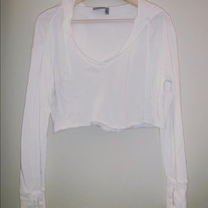 Athleta cropped Hoodie
